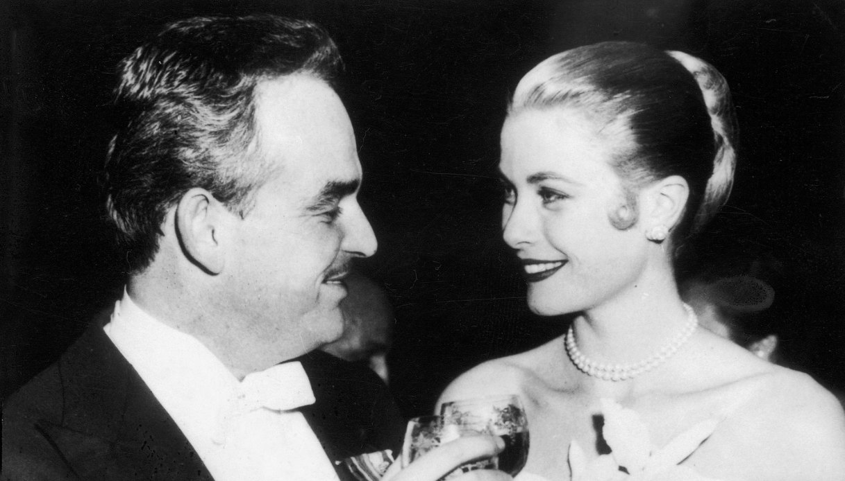 Ranieri III di Monaco e Grace Kelly nel 1956