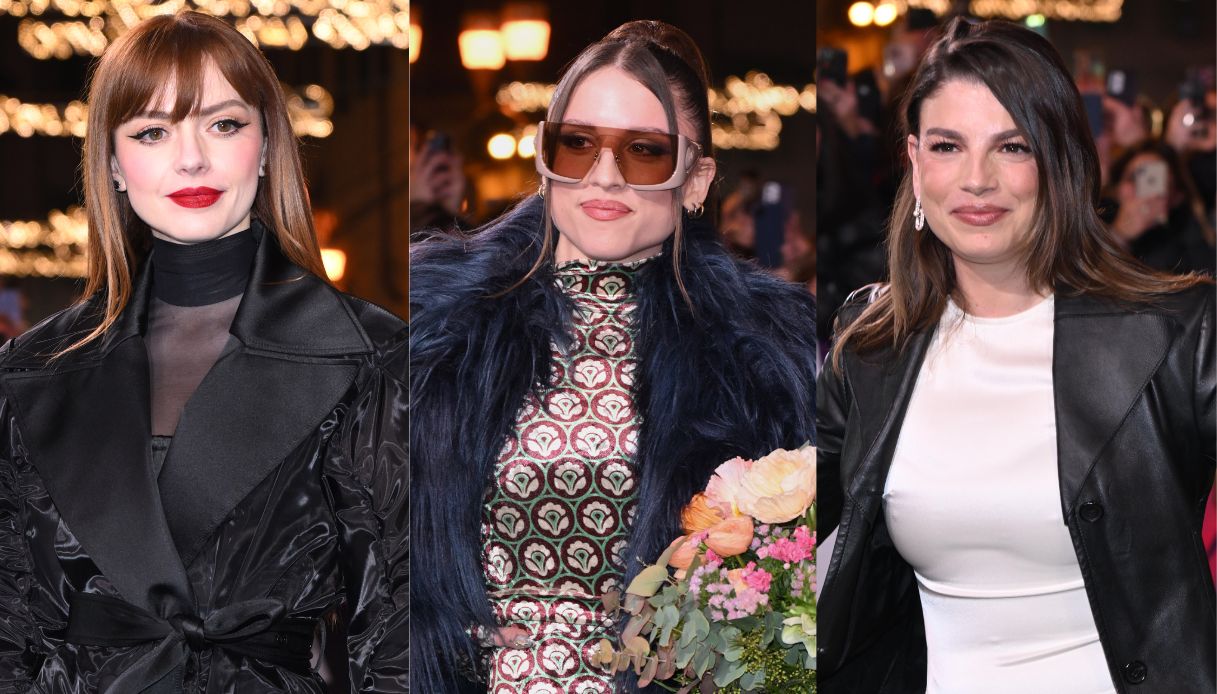 Sanremo 2024, look e beauty look del Green Carpet: Emma e Annalisa super chic