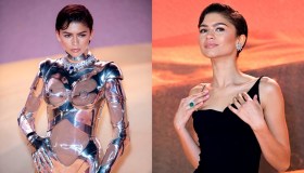 Zendaya, il look da robot per la prima di Dune: statuaria