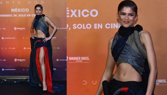 Zendaya alla premiere di "Dune-Part two" a Mexico City il 5 febbraio 2024