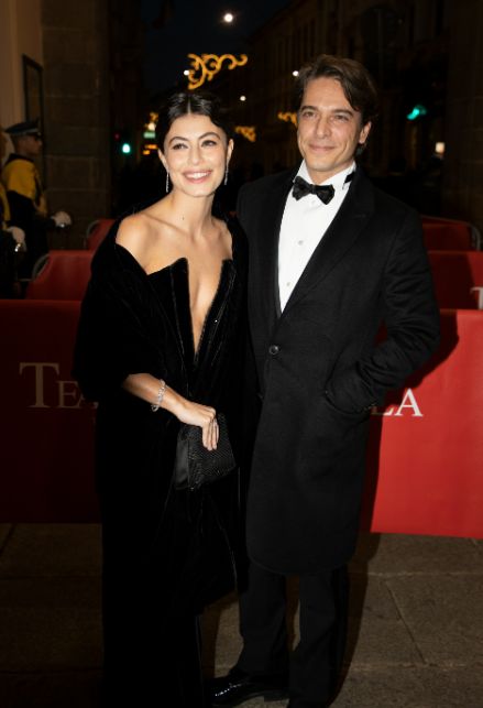 Alessandra Mastronardi e il marito
