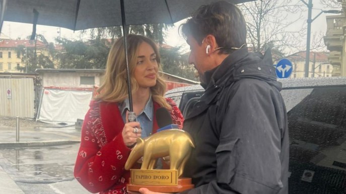 Chiara Ferragni riceve il Tapiro d’oro: “Non ho abbandonato Fedez”