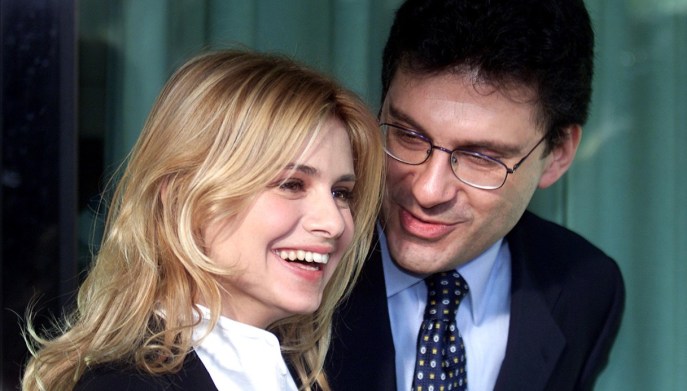 Debora Caprioglio e Fabrizio Frizzi