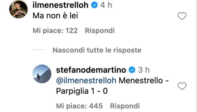 Post RTL, la risposta di Stefano De Martino