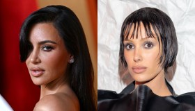 Kim Kardashian copia Bianca Censori: il look “semi nude” in pelliccia e collant