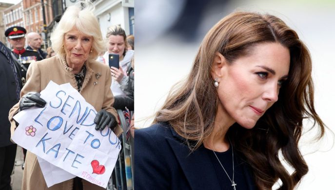 Camilla mostra sostegno a Kate Middleton