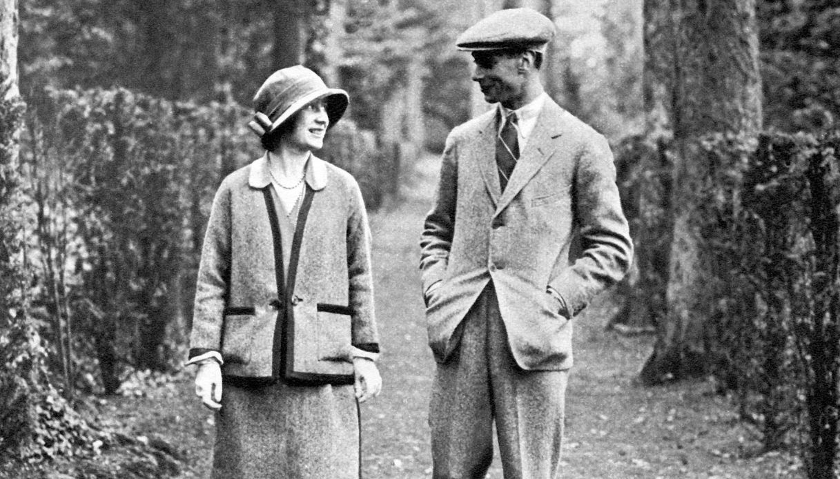 Alberto ed Elisabetta in luna di miele nel 1923
