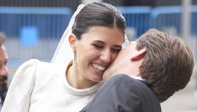 Teresa Urquijo, l’abito da sogno al matrimonio con il sindaco di Madrid