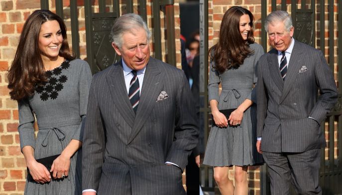 Re Carlo e Kate Middleton