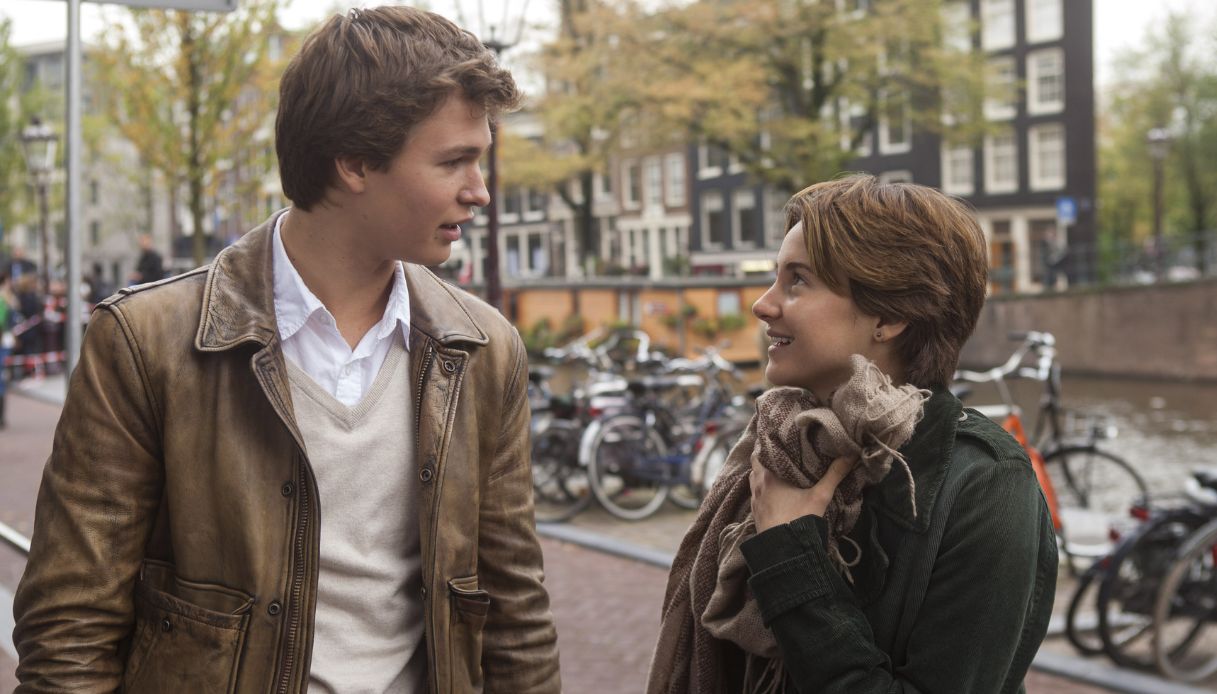 Shailene Woodley e Ansel Elgort in "Colpa delle stelle"