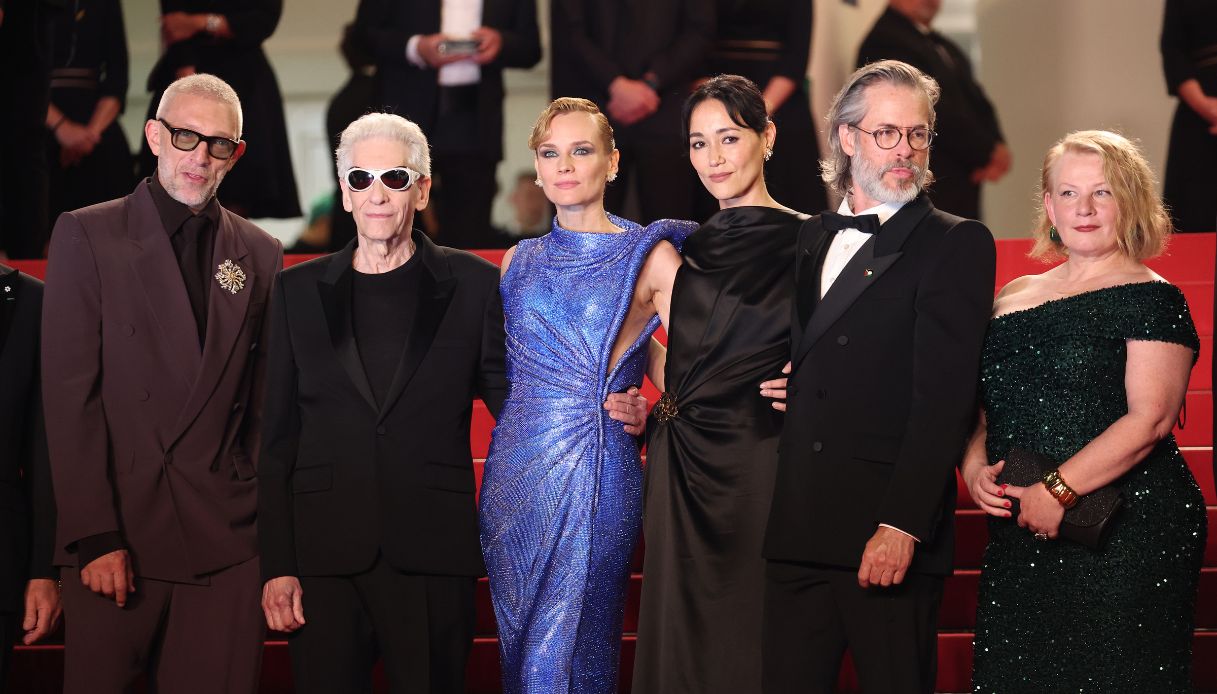 Il cast di "The Shrouds" a Cannes