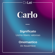 Carlo Significato Origine E Curiosit Su Questo Nome