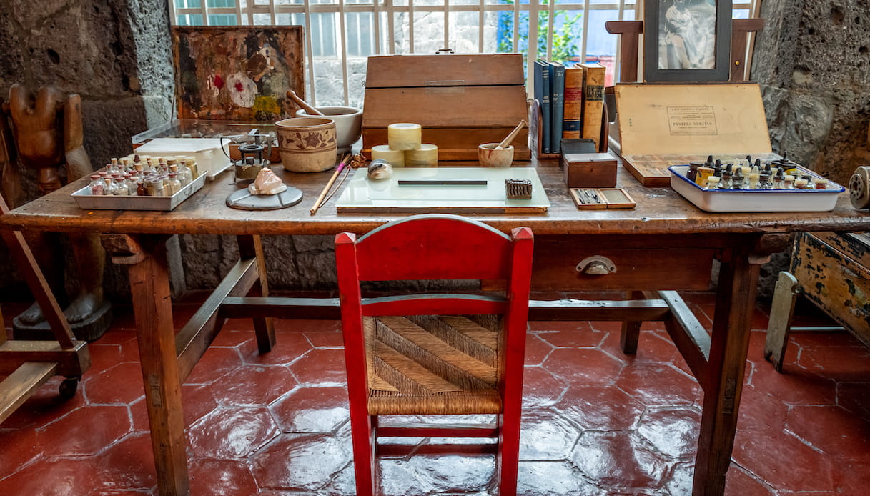 Lo studio di Frida Kahlo