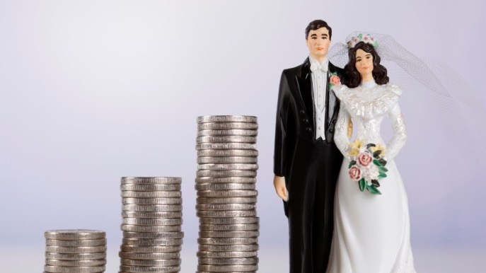 Quanto costa sposarsi nel 2024: in media oltre 22mila euro