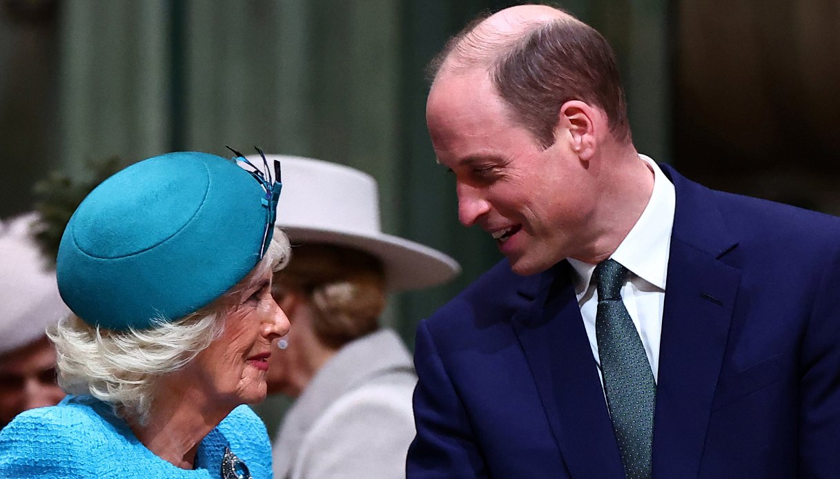 La Regina Camilla e il Principe William al Commonwealth Day 