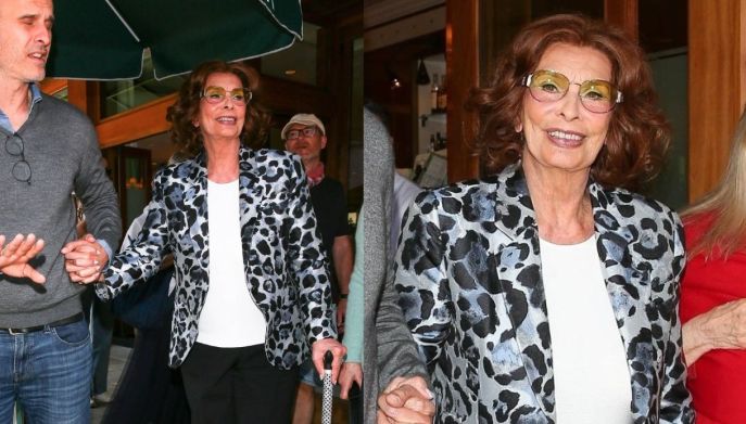 Sophia Loren a Beverly Hills