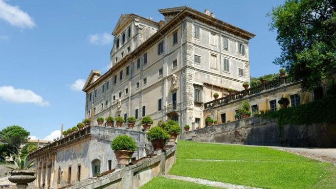Villa Aldobrandini, con il grandioso ninfeo e il Teatro delle Acque