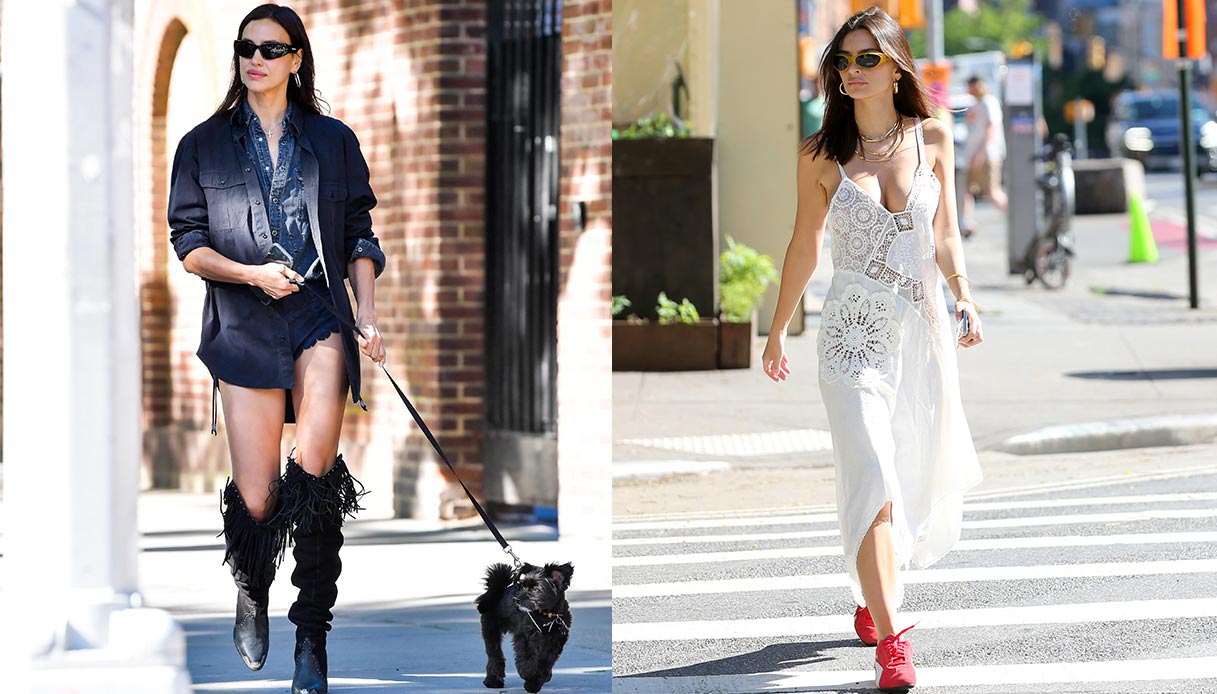 Street style vip di maggio: vincono Irina Shayk ed Emily Ratajkowski