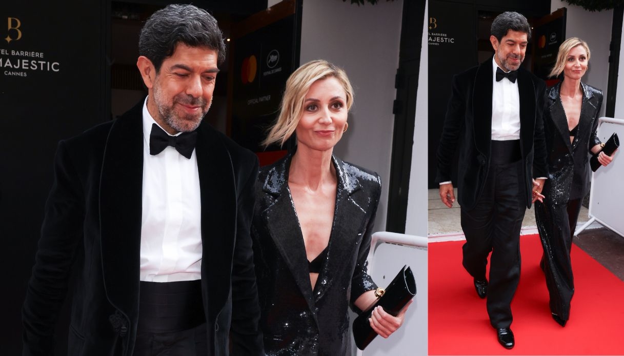 Pierfrancesco Favino e Anna Ferzetti, la coppia più bella di Cannes 2024
