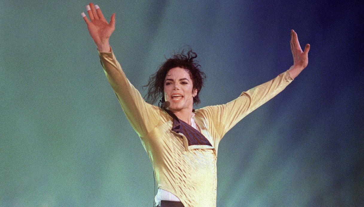 Michael Jackson in un concerto del 1996