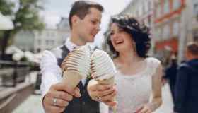 Come servire il gelato in modo originale durante un matrimonio