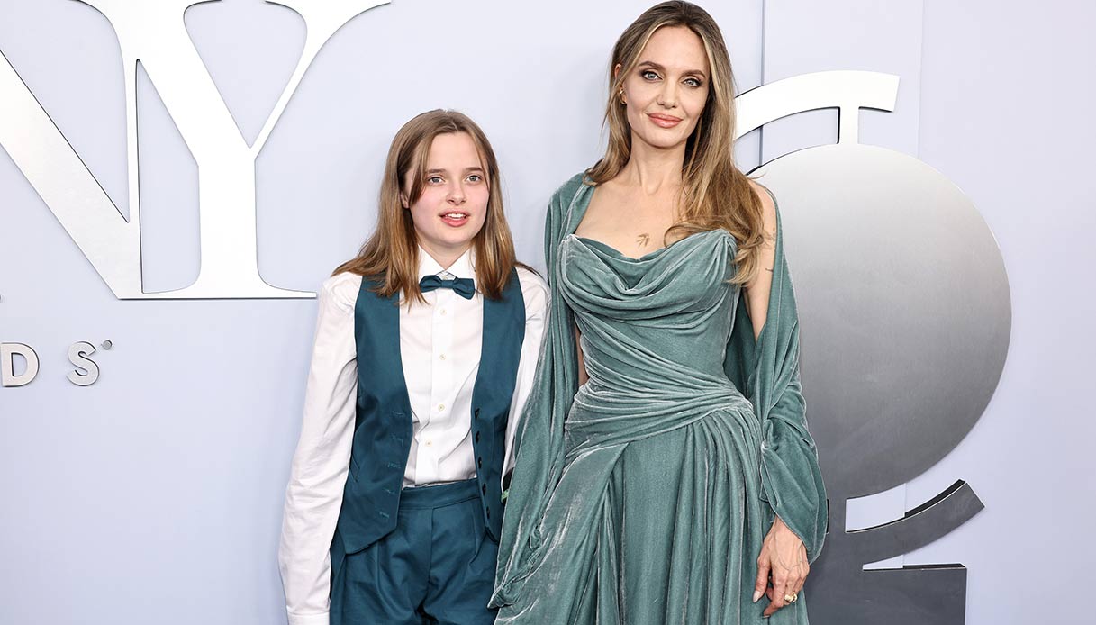 Angelina Jolie e Vivienne ai Tony Awards 2024