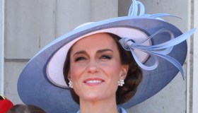 Kate Middleton, i look al Trooping the Colour