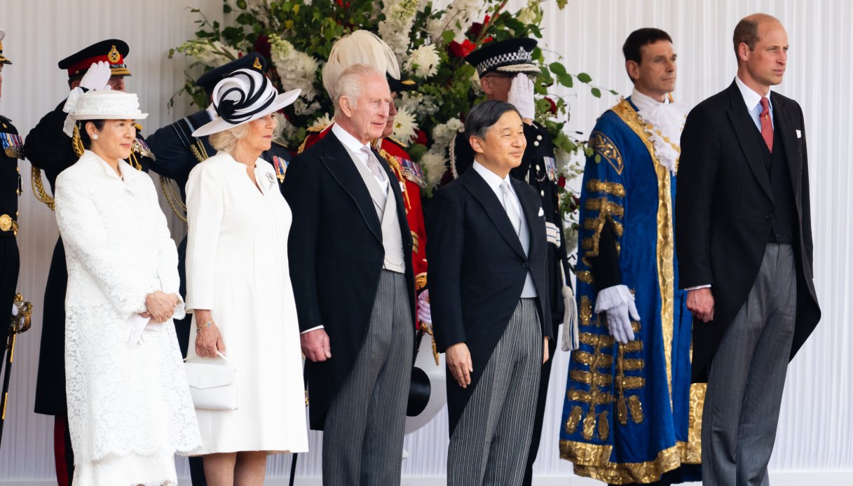 Il Principe William senza Kate alla Horse Guards Parade