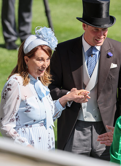 William Carole Middleton Royal Ascot