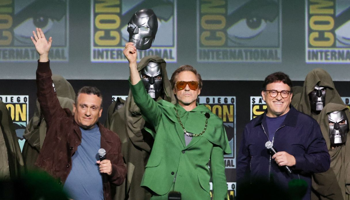 Robert Downey Jr., Anthony e Joe Russo al Cimic-Con di San Diego
