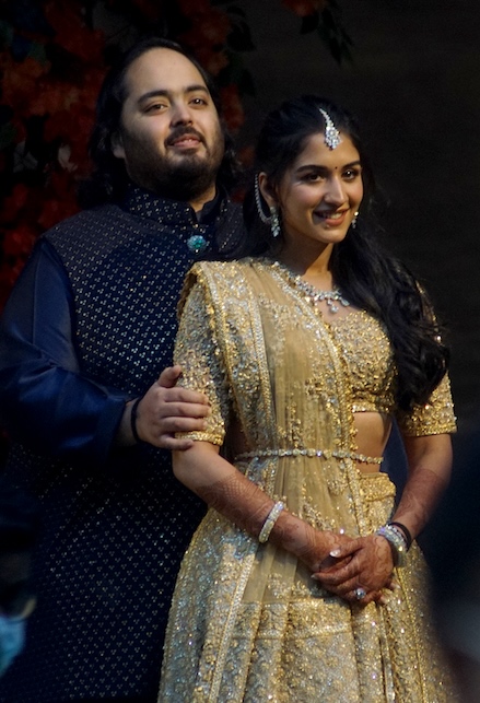 Anant Ambani e Radhika Merchant