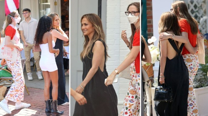 Jennifer Lopez inseparabile da Violet, la figlia di Ben Affleck