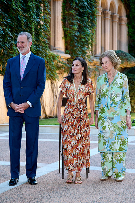 Felipe di Spagna Letizia di Spagna Sofia di Spagna