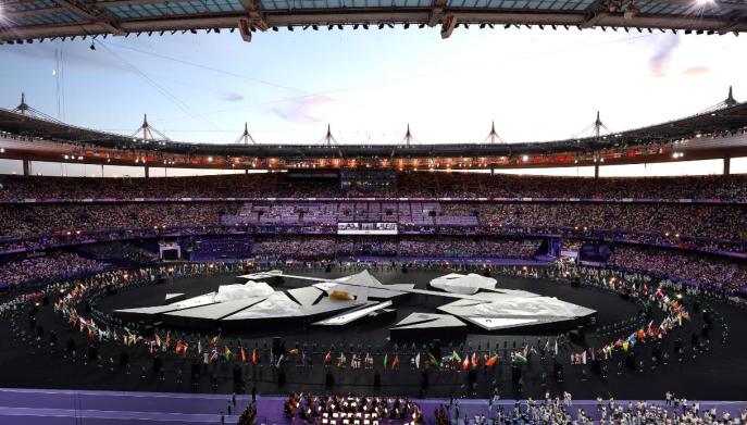 Stade de France, cerimonia conclusiva delle Olimpiadi