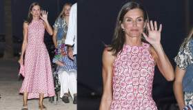 Letizia di Spagna, il look in vacanza a Palma di Maiorca. Le figlie degne eredi di stile