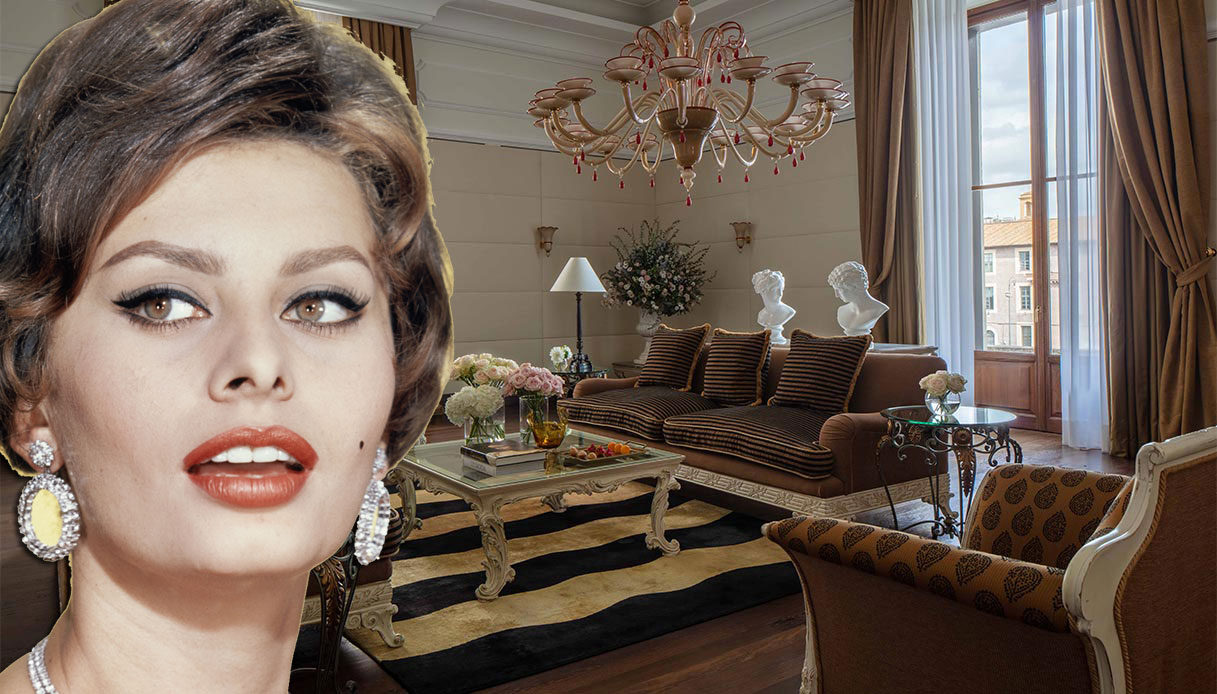 Sophia Loren ad Anantara Palazzo Naiadi, la location esclusiva del party per i 90 anni