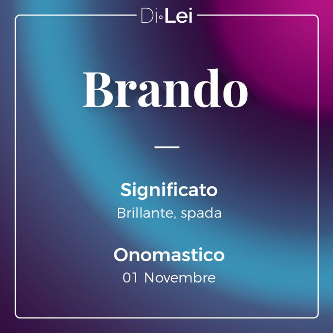 Brando: significato, origine e curiosità su questo nome