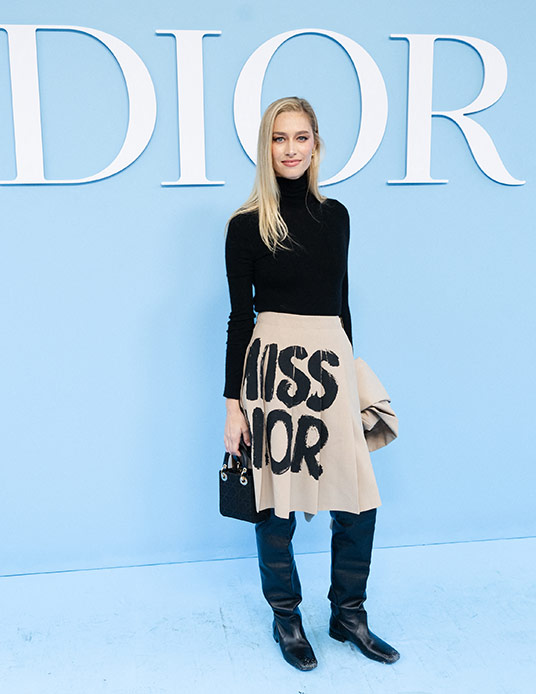 Beatrice Borromeo Dior Paris Fashion Week