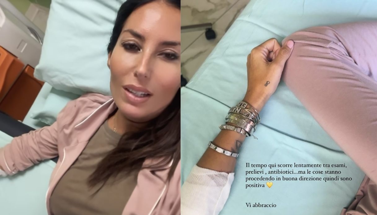 Elisabetta Gregoraci, le foto dall'ospedale