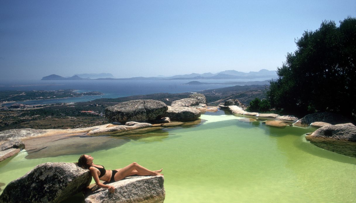 La piscina della casa di Jacques Couëlle