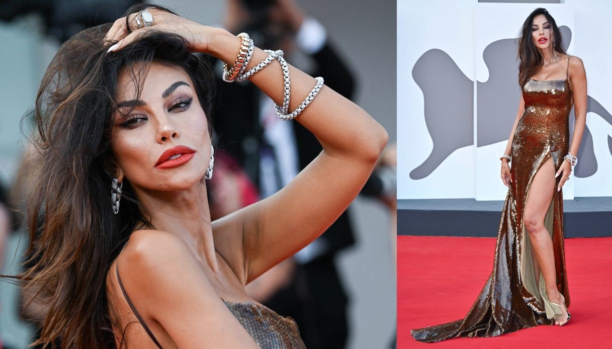 Madalina Ghenea, il look per l'ottava serata di Venezia 81