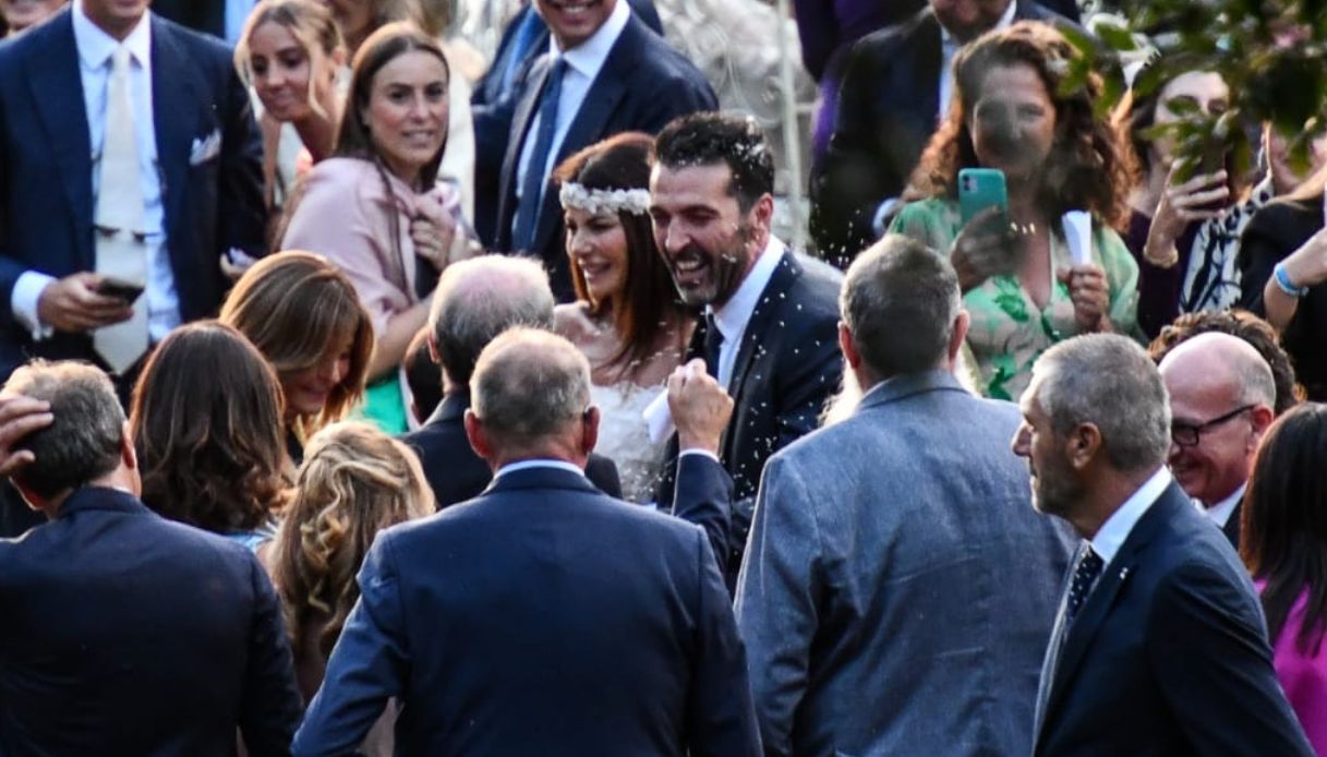 Matrimonio di Gigi Buffon e Ilaria D'Amico