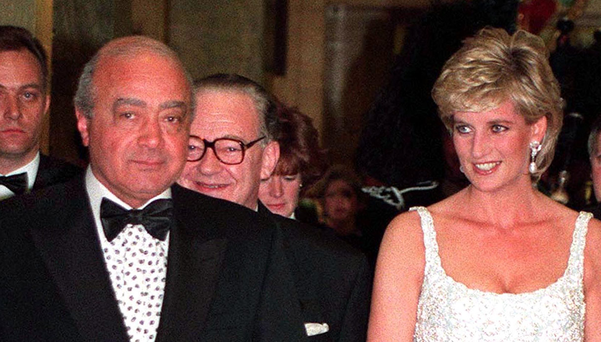 Lady Diana, Mohamed Al Fayed accusato di stupro. Il Palazzo già sapeva