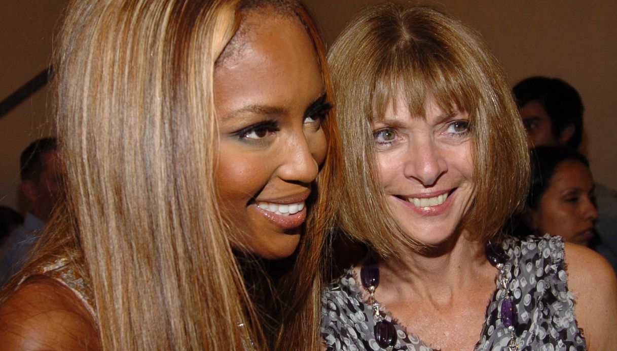 Naomi Campbell e Anna Wintour