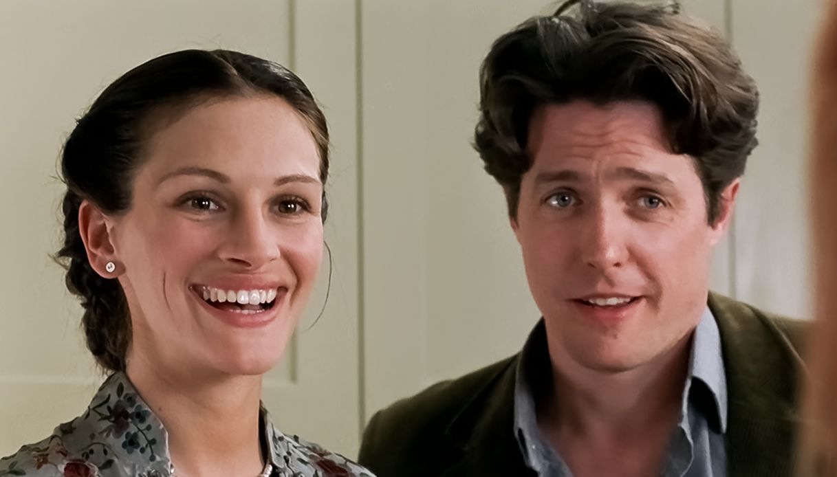 Julia Roberts e Hugh Grant in "Notting Hill"