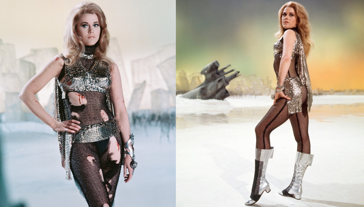 Jane Fonda nel film "Barbarella"