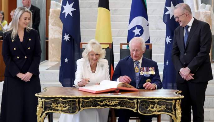 Carlo e Camilla in Australia