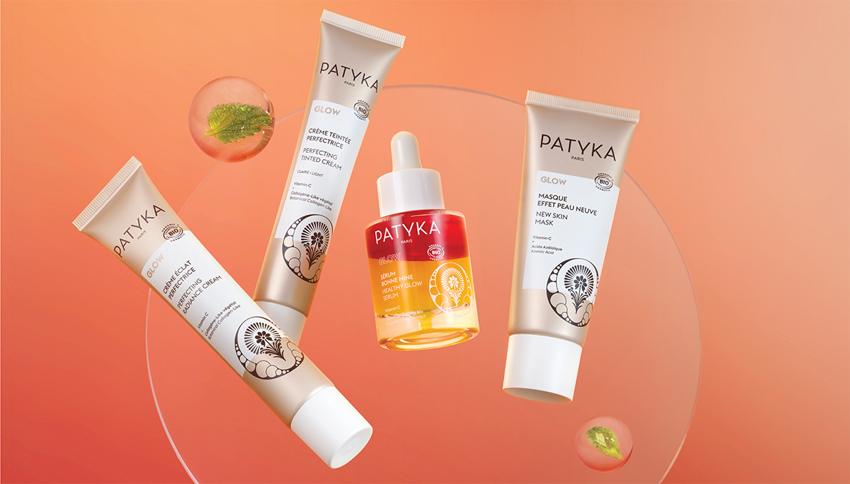 La collezione Glow di Patyka