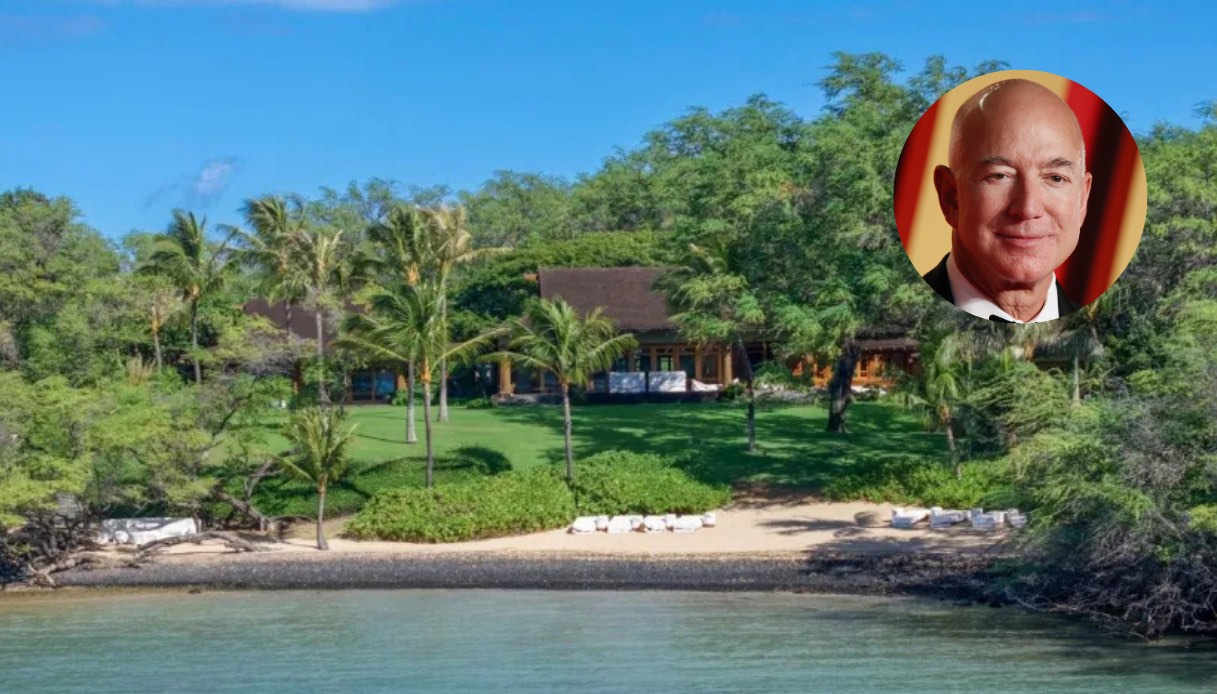 #acasadi Jeff Bezos a Maui, un paradiso terrestre immerso tra il verde e il mare
