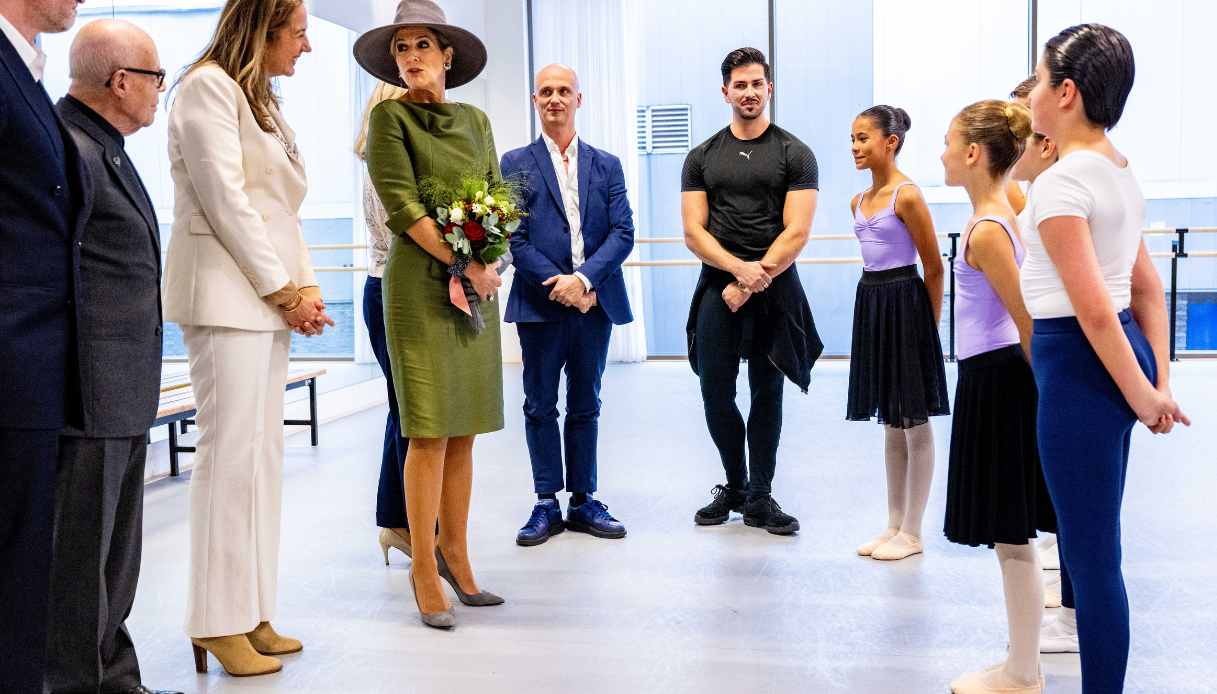 Maxima all’Accademia del Royal Ballet